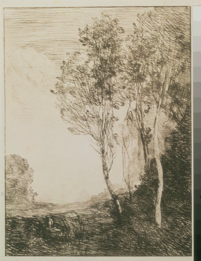 Erinnerung an Italien, 1863 von Jean Baptiste Camille Corot